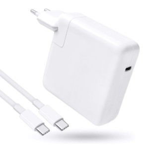 Chargeur 61w Pour MacBook Pro 13" mpxt2ch/a Adaptateur Secteur USB‑C